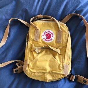Fjall Raven Mustard Backpack